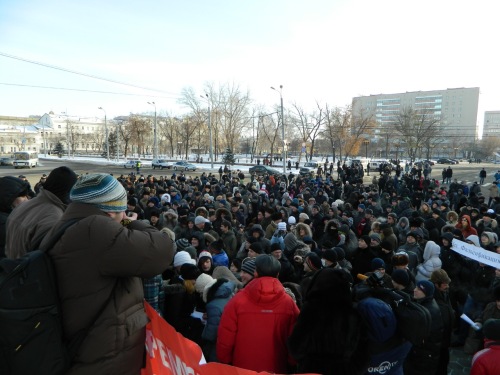 В Оренбуржье возросло количество митингов